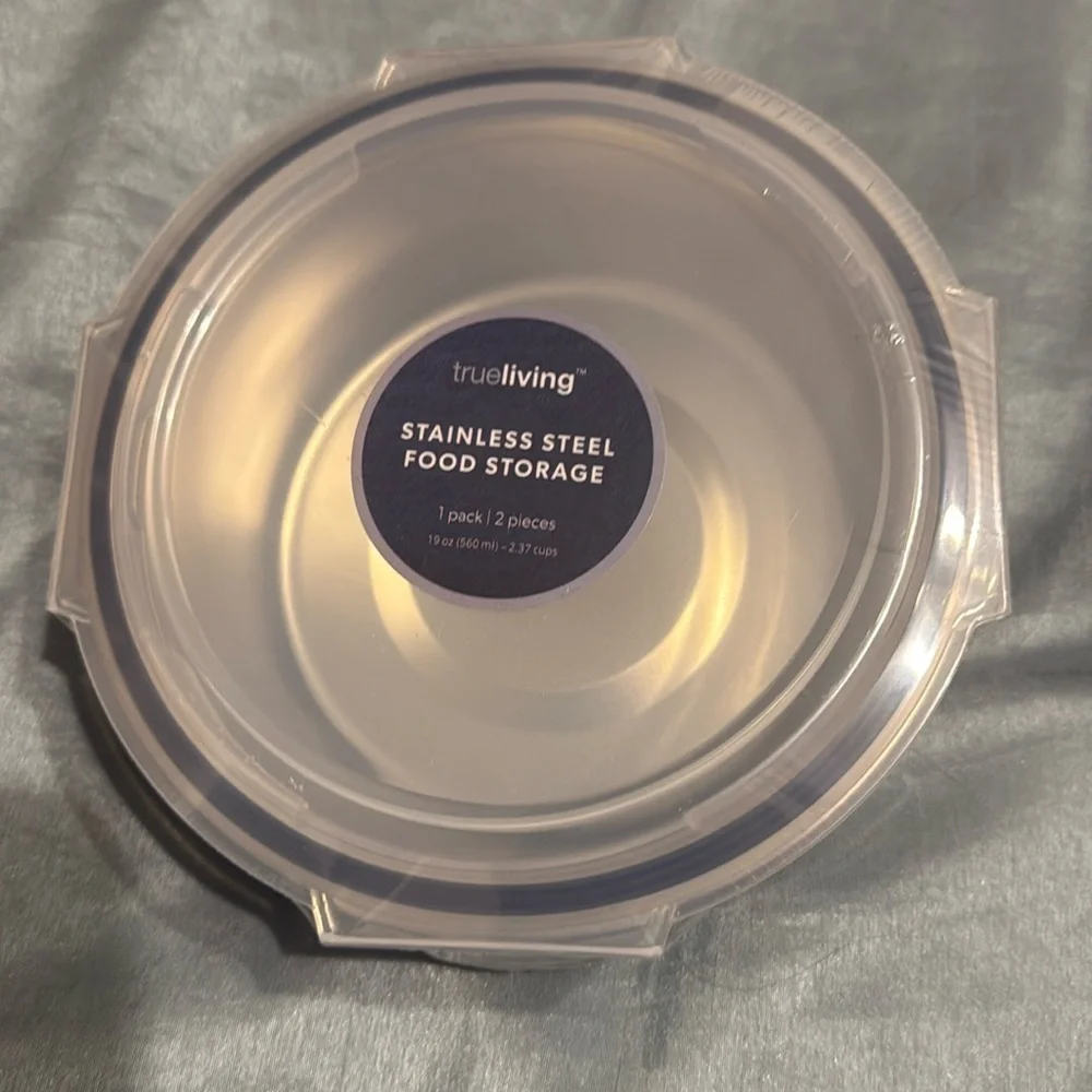 Round Stainless steel food storage